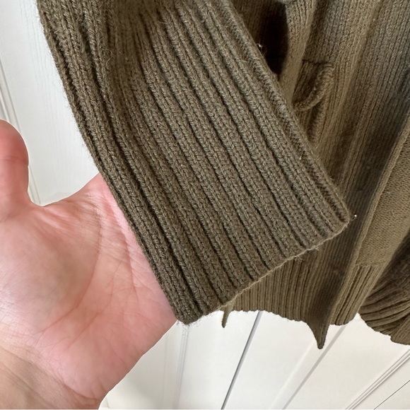 Long Front Button Cardigan - Picture 4 of 8